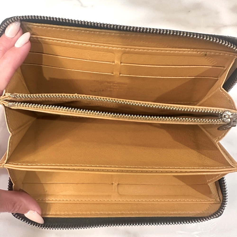 Louis Vuitton Denim Long Zippy Wallet - Picture 10 of 11